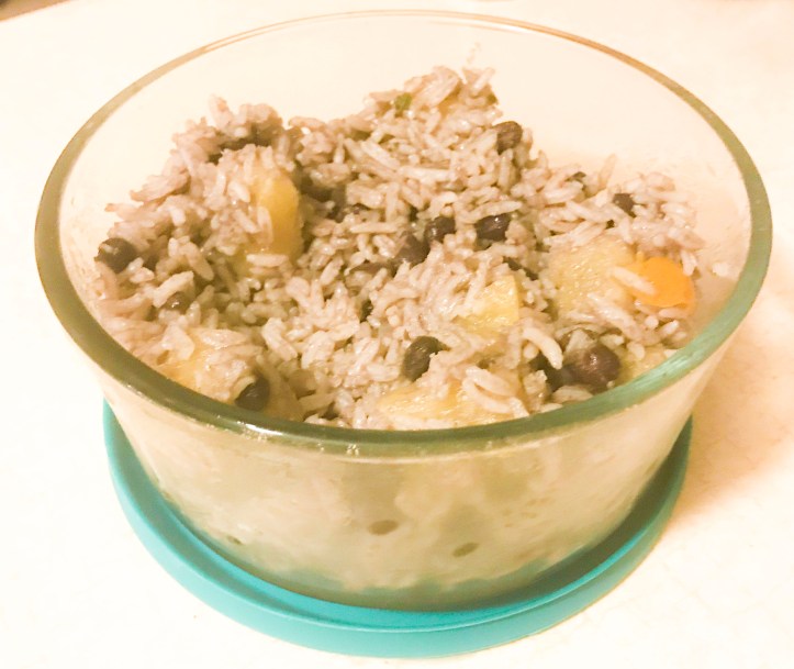 Black bean leftover image